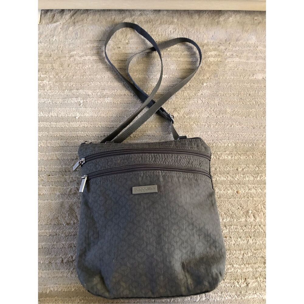Baggallini Nylon Multi Compartment Crossbody Shou… - image 2